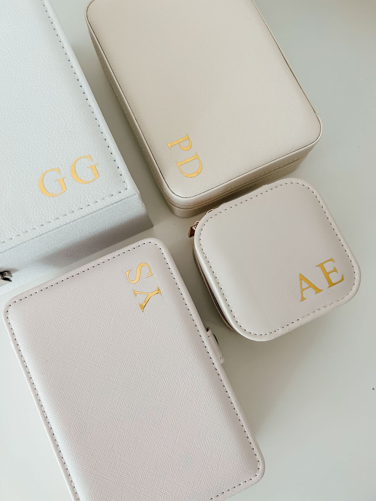 Joyeros personalizados  iniciales