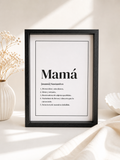 Cuadro definicion "mamá"