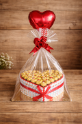 Tarta Dulce Kinder con Globo Corazón