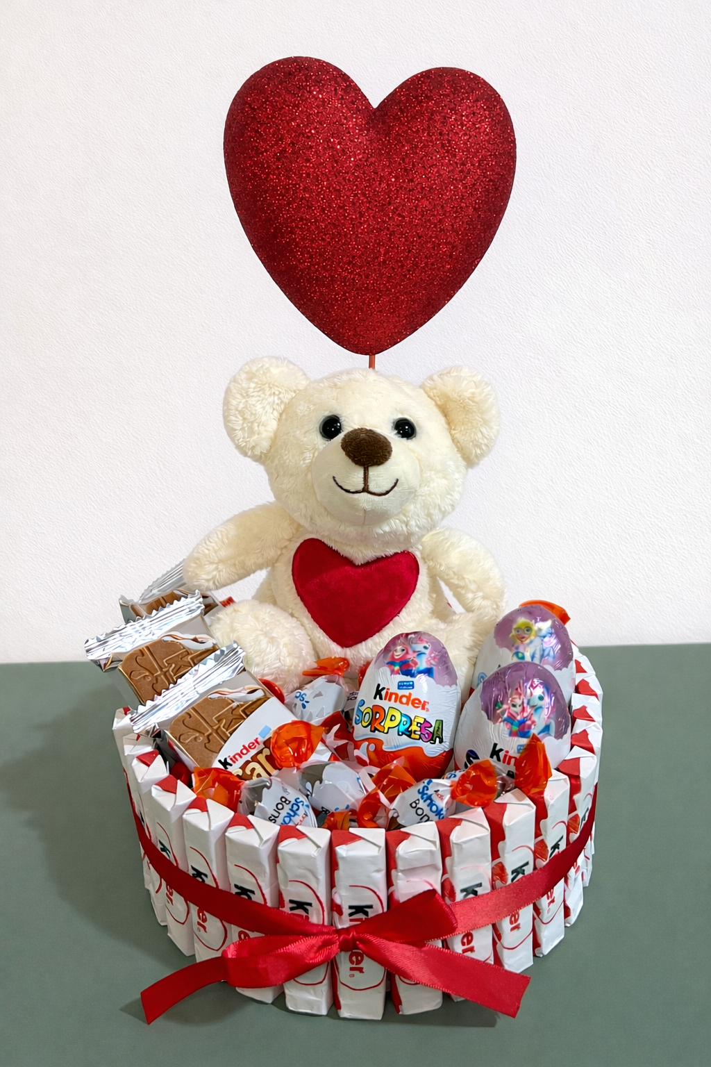 Tarta Dulce Oso Kinder
